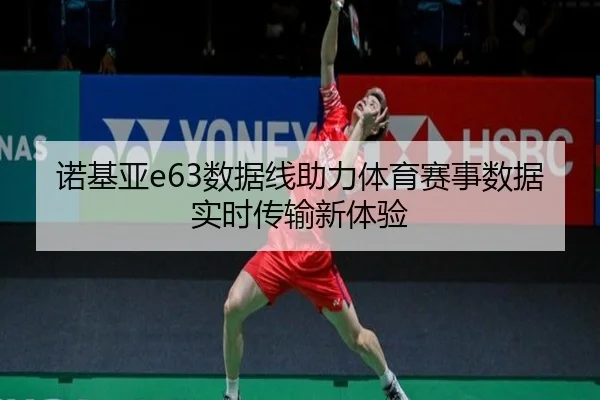 诺基亚e63数据线助力体育赛事数据实时传输新体验